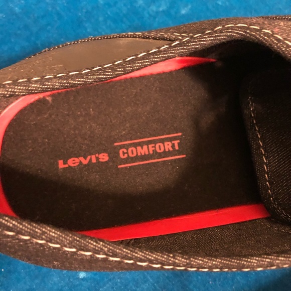 NEW Levi Strauss Denim Canvas Men’s Sneaker - Size 13 - Picture 5 of 6